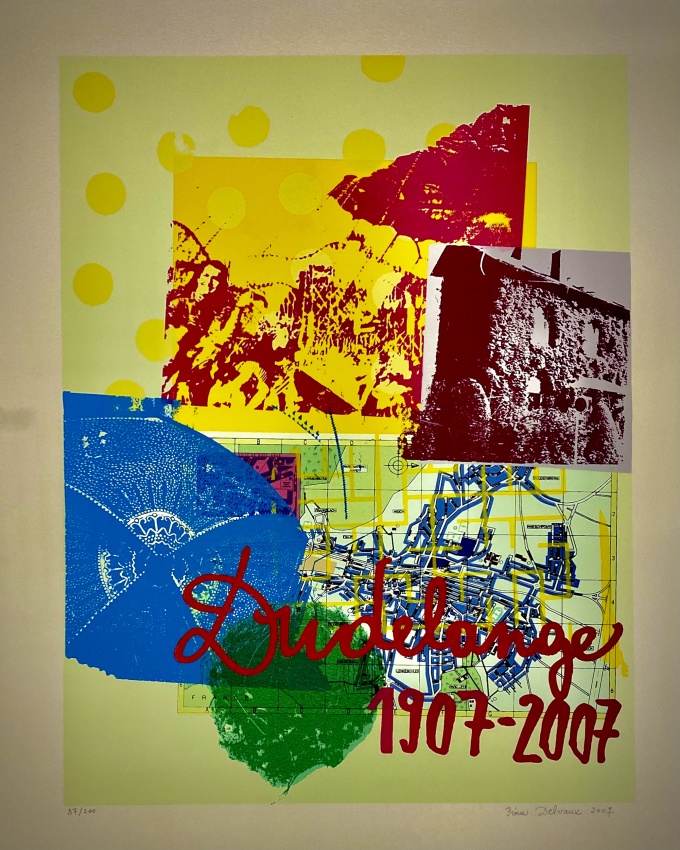 Affiche Dudelange 1907-2007